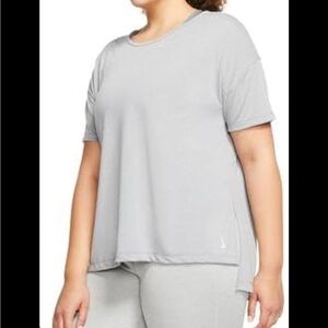 Nike Yoga women plus size tee